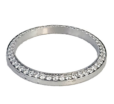 New Stainless Steel 31mm Lab Diamond Bezel
