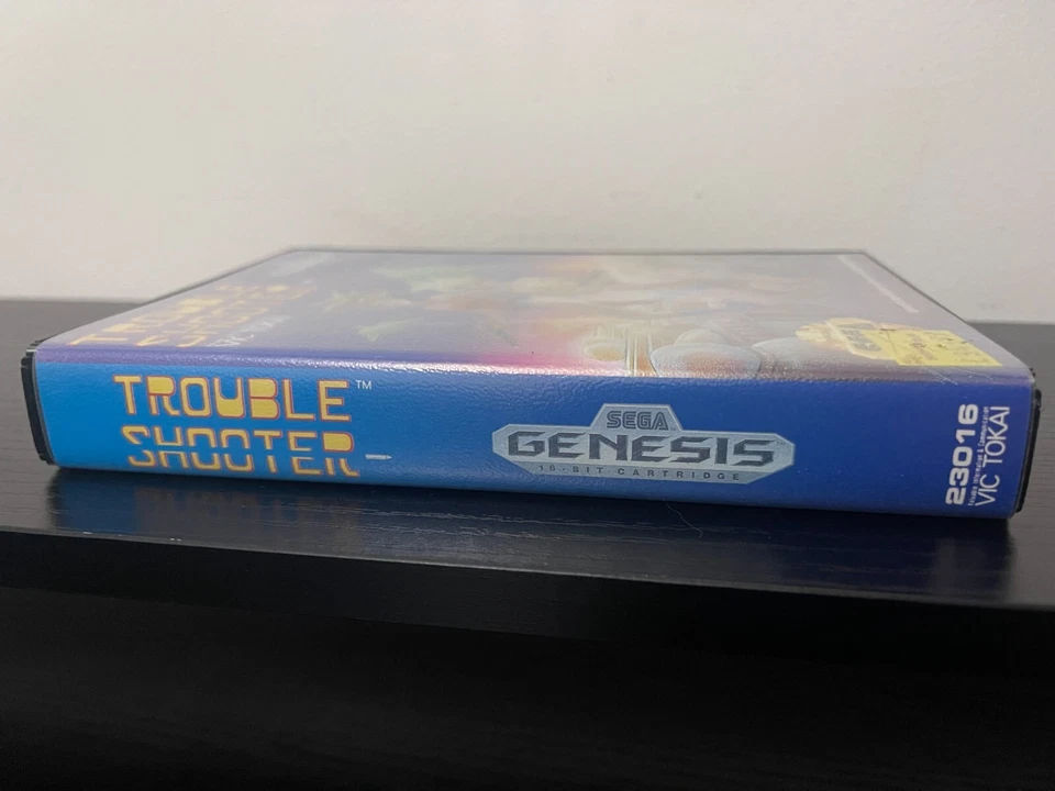 Sega Genesis - Trouble Shooter Complete CIB With Manual VGC NTSC - Image 3 of 4