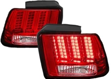 Fit for TIFFIN ZEPHYR 2005-2007 RED LED TAILLIGHTS TAIL LIGHTS REAR LAMPS PAIR