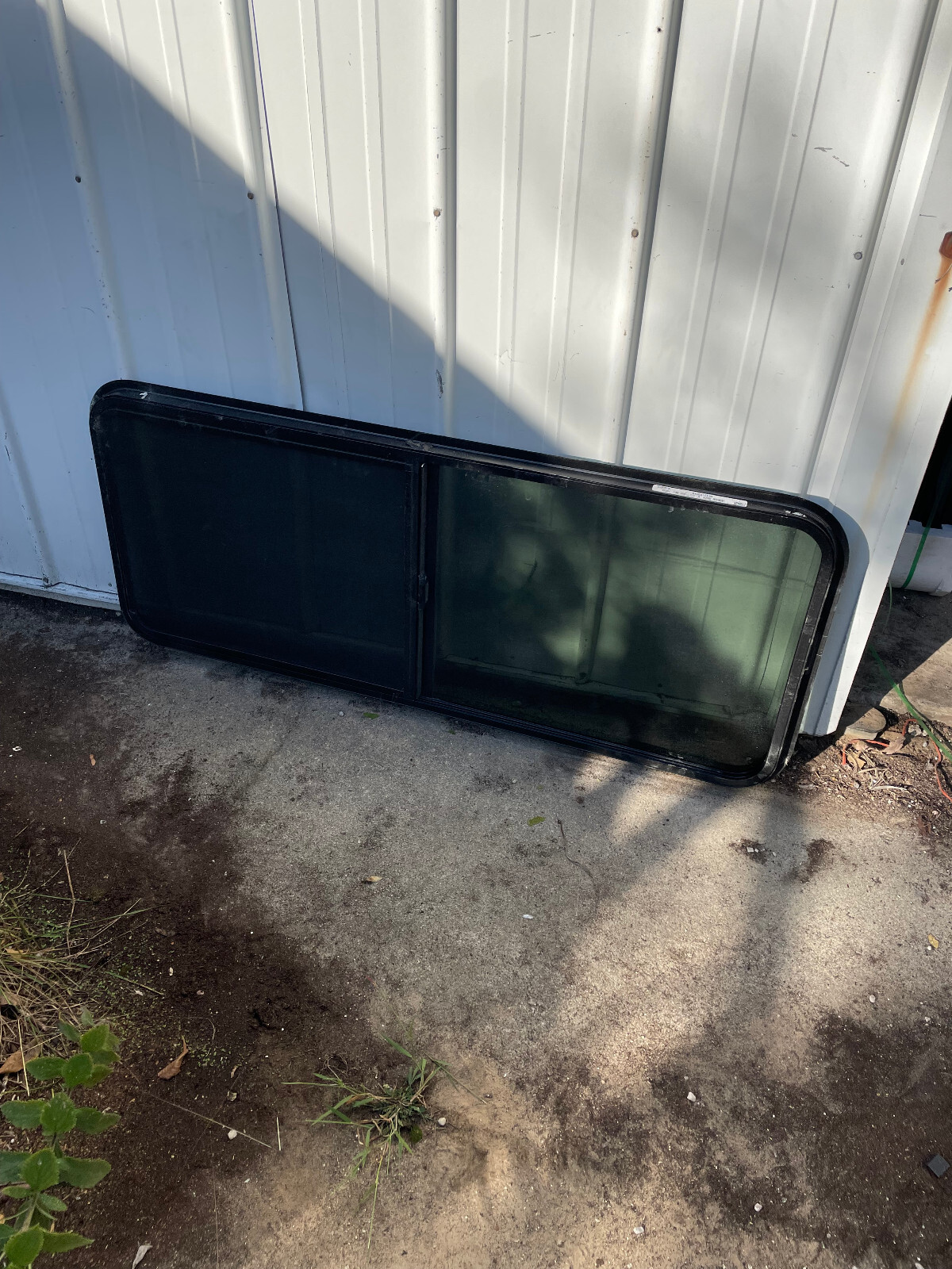 RV Trailer Window, 54"X22", With Screens, No Trim Rings, Tinte Glass