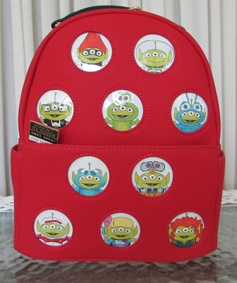 Disney Loungefly Pixar Toy Story Alien Remix Mini Backpack NWT