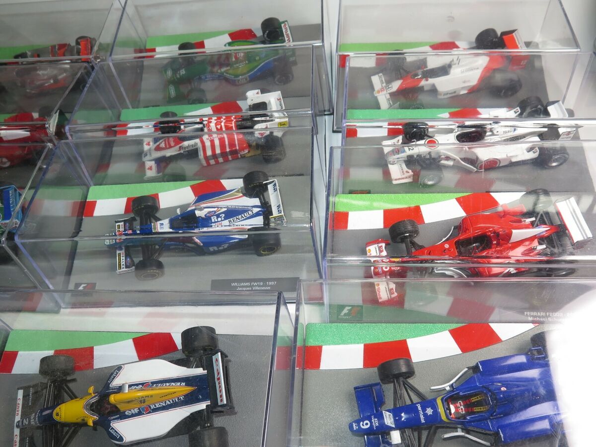 PANINI F1 Collection 1/43 Formula 1 Car 1980s-2000s MINT PANINI F1 Collection 1/43 Formula 1 Car 1980s-2000s MINT