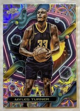 Myles Turner - 2023-24 Topps Cosmic Chrome Basketball 51 - Nucleus Refractor