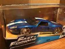 Ford GT from furious 7 blue 1:24. FAST FURIOUS Jada