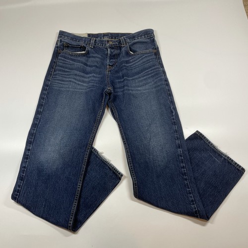 The Hollister Button Fly Boot Cut Blue 