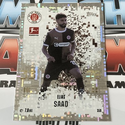 Topps Match Attax Bundesliga 24/25 Elias Saad # PIXEL PITCH St.Pauli