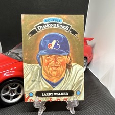Donruss Diamond Kings Larry Walker #DK-6 Montreal Expos MLB Baseball Card