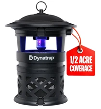 DynaTrap DT1130SR Insect Trap, 1/2 Acre Coverage, Black