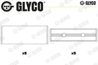 Glyco H1327/5STD Kurbelwellenlager FüR Nissan FüR Opel FüR Renault