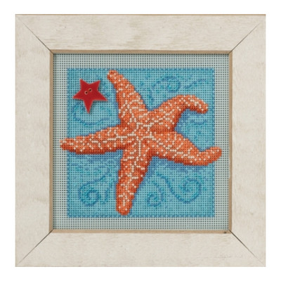 Mill Hill Starfish Beach Buttons and Beads Cross Stitch Kit MH141615
