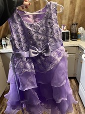 Purple Children  s Dress