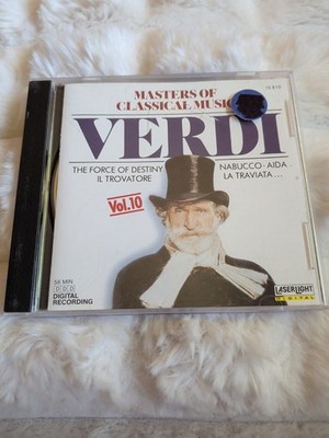 Verdi Masters Of Classical Music Vol. 10 Laserlight Digital Compact Disc Audio