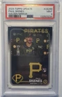 2024 Topps Update Paul Skenes Rookie Debut #US288 Golden Mirror PSA Pirates