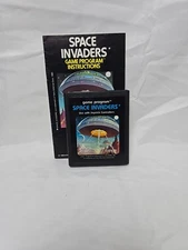 Atari 2600 Space Invaders With Manual 
