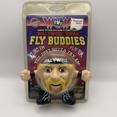 VTG WCW nWo Hulk Hogan Hollywood Hogan Fly Buddies Wrestling Figure