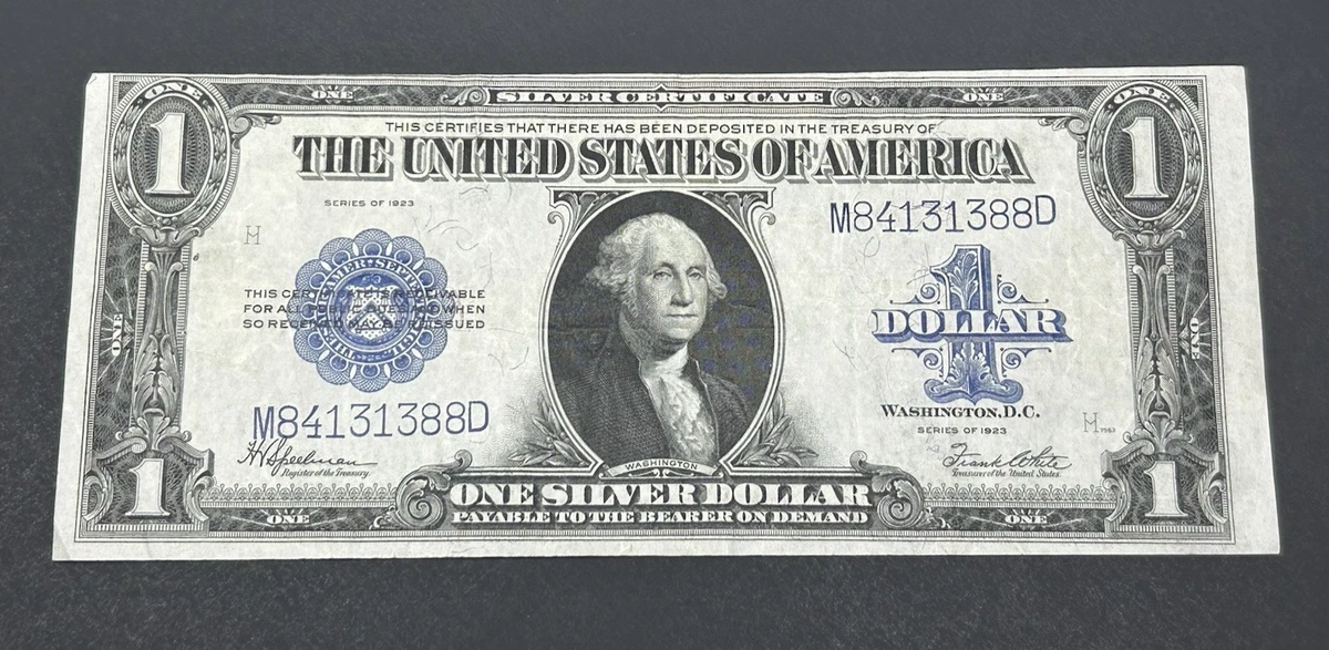 1923 $1 US Large Silver Certificates for sale | eBay