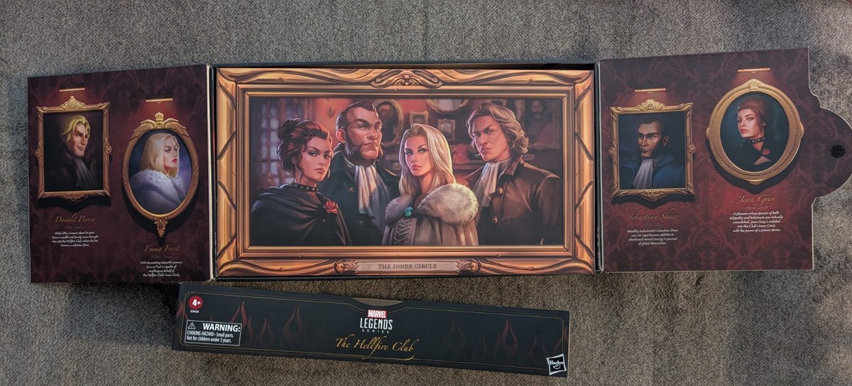 Hasbro Marvel Legends 6 inch Hellfire Club SDCC Exclusive