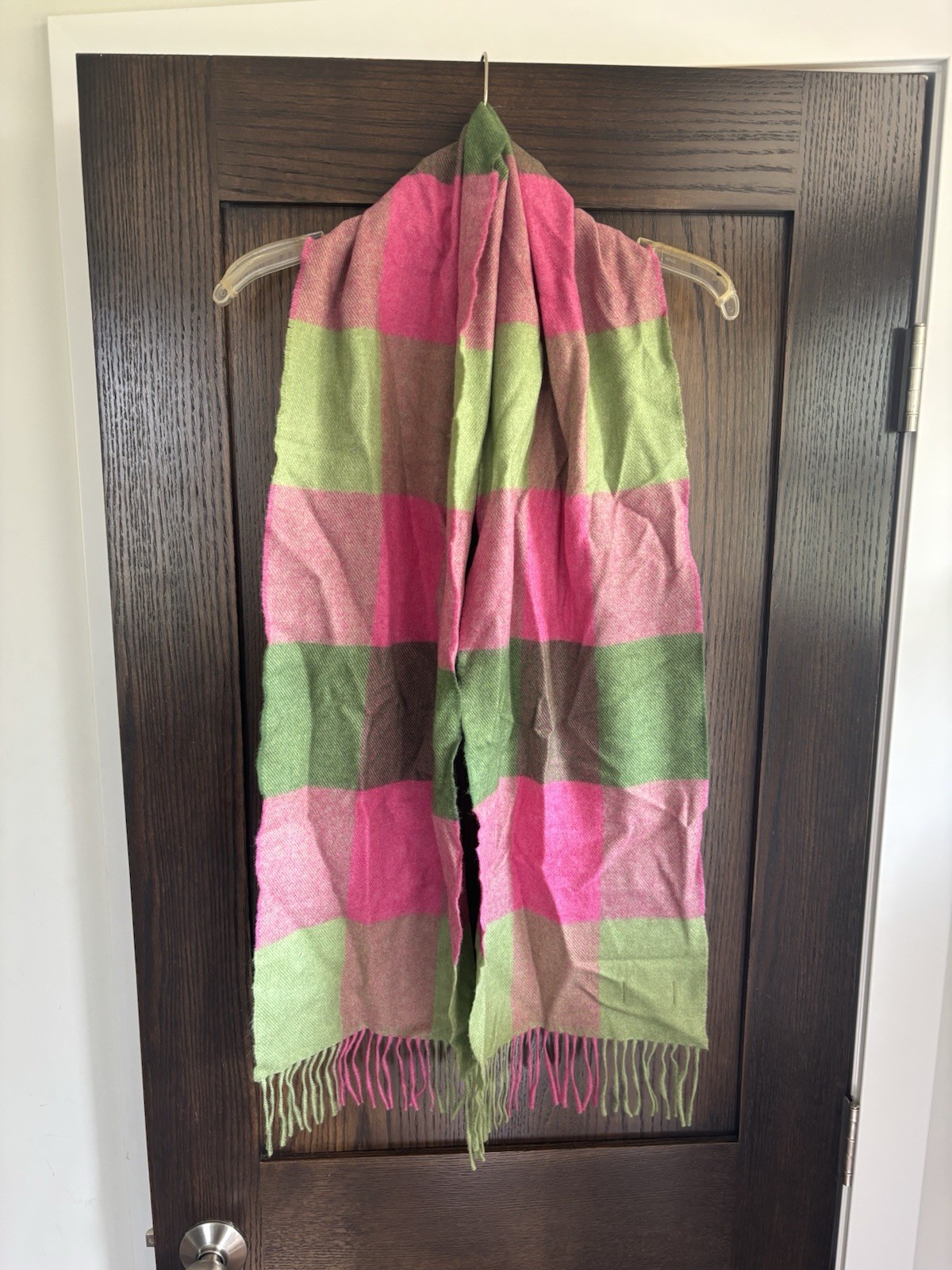 Blarney Woolen Mills Made In Ireland 100% Extra Fine Merino Wool Scarf