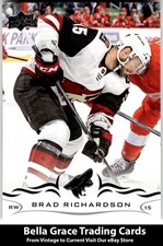 2018-19 Upper Deck Brad Richardson #258 Arizona Coyotes NHL Hockey