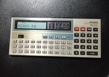 CASIO PB-100 Pocket Computer Programmable LCD...