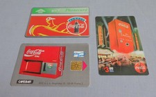 Coca Cola BT & USA Sprint Phonecard, Czech Republic Vending Machine Card 1990's