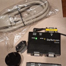 StarTech.com VGA Over Cat5 Extender 1:2 VGA/R...
