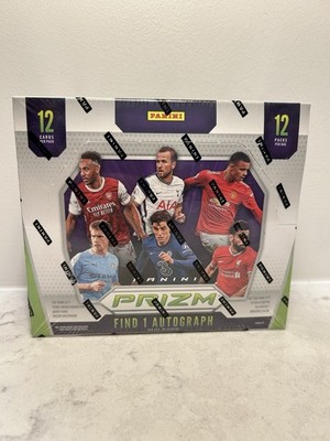 2020-21 Panini Prizm Premier League Soccer Hobby Box Sealed - New Autograph