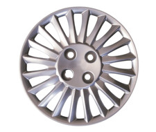 Kit 4 Copricerchi 15 Pollici Per Grande Punto Coppe Ruota Grigi