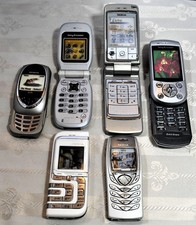 6 ältere Handy-Dummys ( Attrappen ) für Sammler