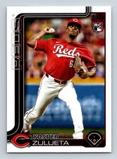 #372 Yosver Zulueta 2025 Topps BASE * RC Reds