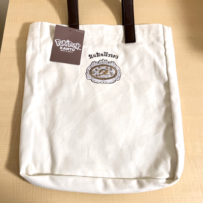 Pokepark kanto 2026 Limited Eevee Canvas Tote Bag Vee Vee Voyage