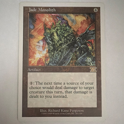 Wizards of the Coast Jade Monolith MTG 6th Edition Regular EN #293/350