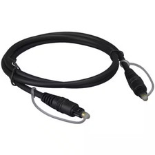 12 Ft. Toslink M/M Fiber Optic Audio Cable, Molded Type