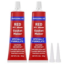 RTV Silicone Gasket Maker, High Temp Silicone Resist Oil, Anti-Freeze 170g Red