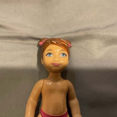 2016 Barbie Brown Pigtail Buns Toddler Doll