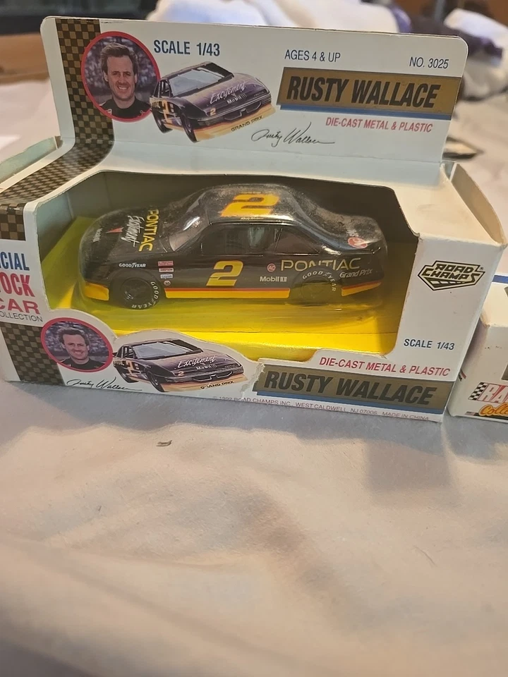 VTG Road Champs NASCAR Scale Rusty Wallace #2 LOT - Image 2 of 4