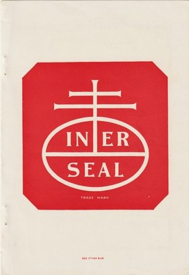 2 SIDED 1901 NATIONAL BISCUIT CO. NABISCO INER SEAL TRADEMARK AD