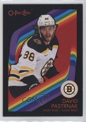 2023-24 O-Pee-Chee All-Star Retro Black Border /100 David Pastrnak #505 0jk5