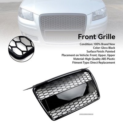Kühlergrill Frontgrill  Tuning Grill für Audi A3 8P 2004-2008 Waben