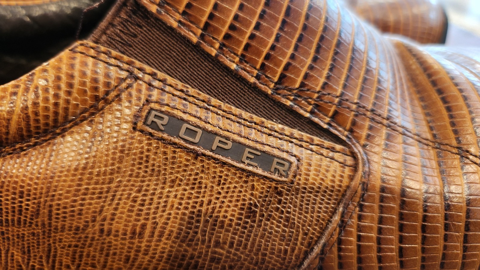 ROPER Performance Embossed Snakeskin Slip On Wome… - image 5