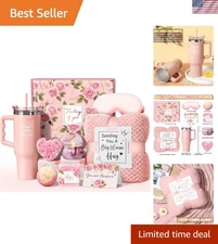 Thoughtful Birthday & Christmas Gift Box: Relaxing Spa Care Package for Women