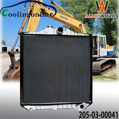 Aluminum Radiator Fits Komatsu Excavator PC200-3 PC200LC-3 PF5LC-1 #2050300041