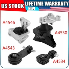 4Pcs Auto Engine Motor & Transmission Mount Set For Honda Civic 1.8L 2006-2011