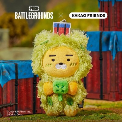 PlayerUnknowns Battlegrounds X Kakao Friends Ryan Plush Keyring Korean Accessory