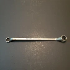 Bonney 5/8” & 3/4” offset double box end wrench bonaloy rounded handle #2807