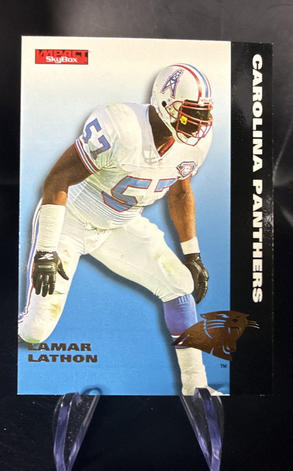 1995 Skybox Impact - Lamar Lathon #15