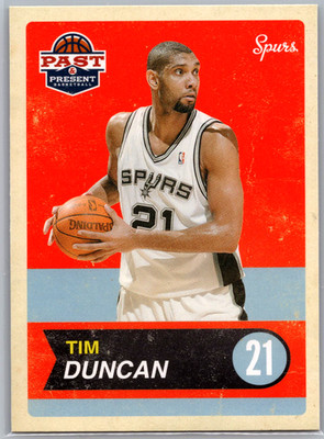 2011-12 Tim Duncan Panini Past & Present 20 NM - NBA Cards!