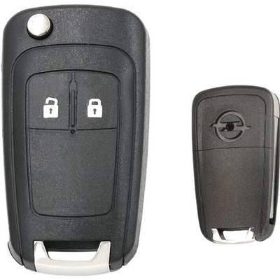 Auto Schlüsselgehäuse, Opel, Astra, Insignia, Corsa, Vectra, 2-Tasten, Ersatz