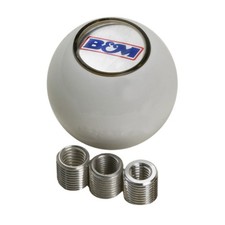 Bm 46110 Automatic Round Style White Plastic Shifter Knob Bm 46110 Automatic Round Style White Plastic Shifter Knob
