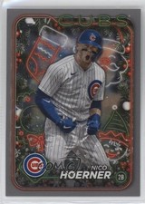 2024 Topps Holiday Silver Glitter Nico Hoerner #H123 0b7v